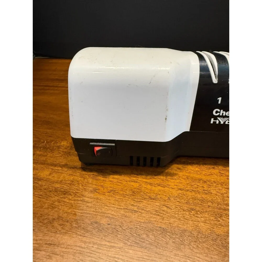 Chef's Choice Hybrid 210 Electric Knife Sharpener White Black